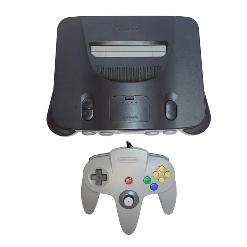 (Pre-Owned) Nintendo 64 Video Game Console - Black - ريترو